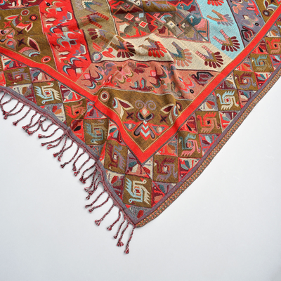 Tribal Tapestry Throw
