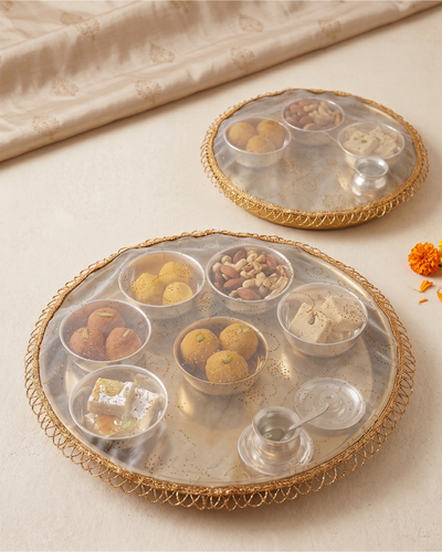 Thali Cover- Set of 2 ( Diameter- 20" &16")