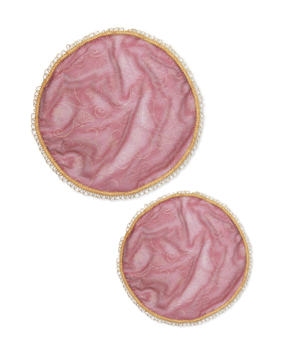 Tissue Thali Cover Set of 2 ( Diameter- 20" &16")