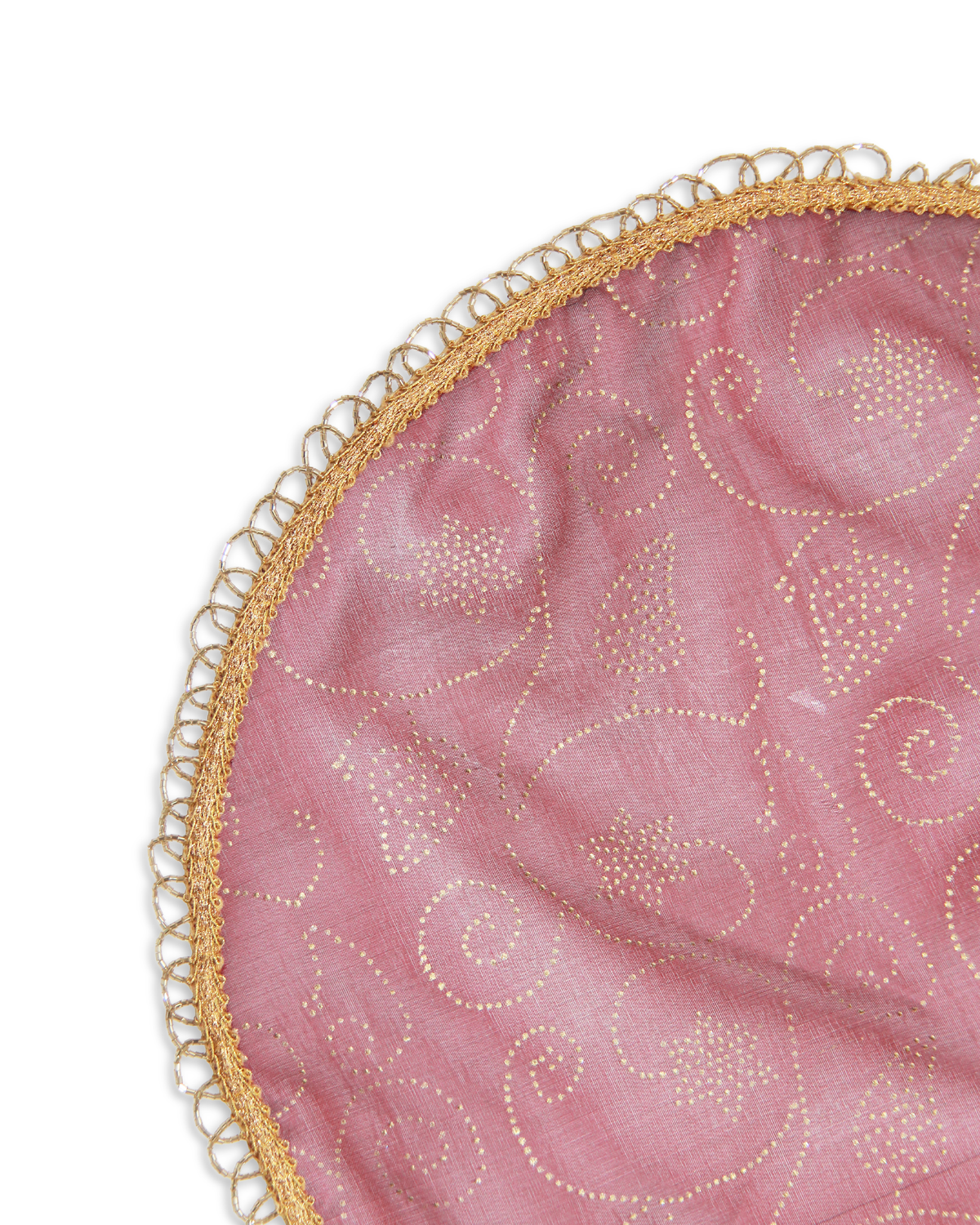 Tissue Thali Cover Set of 2 ( Diameter- 20" &16")