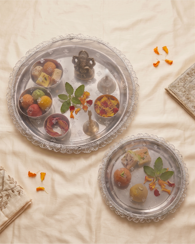 Thali Cover Set of 2 ( Diameter- 20" &16")