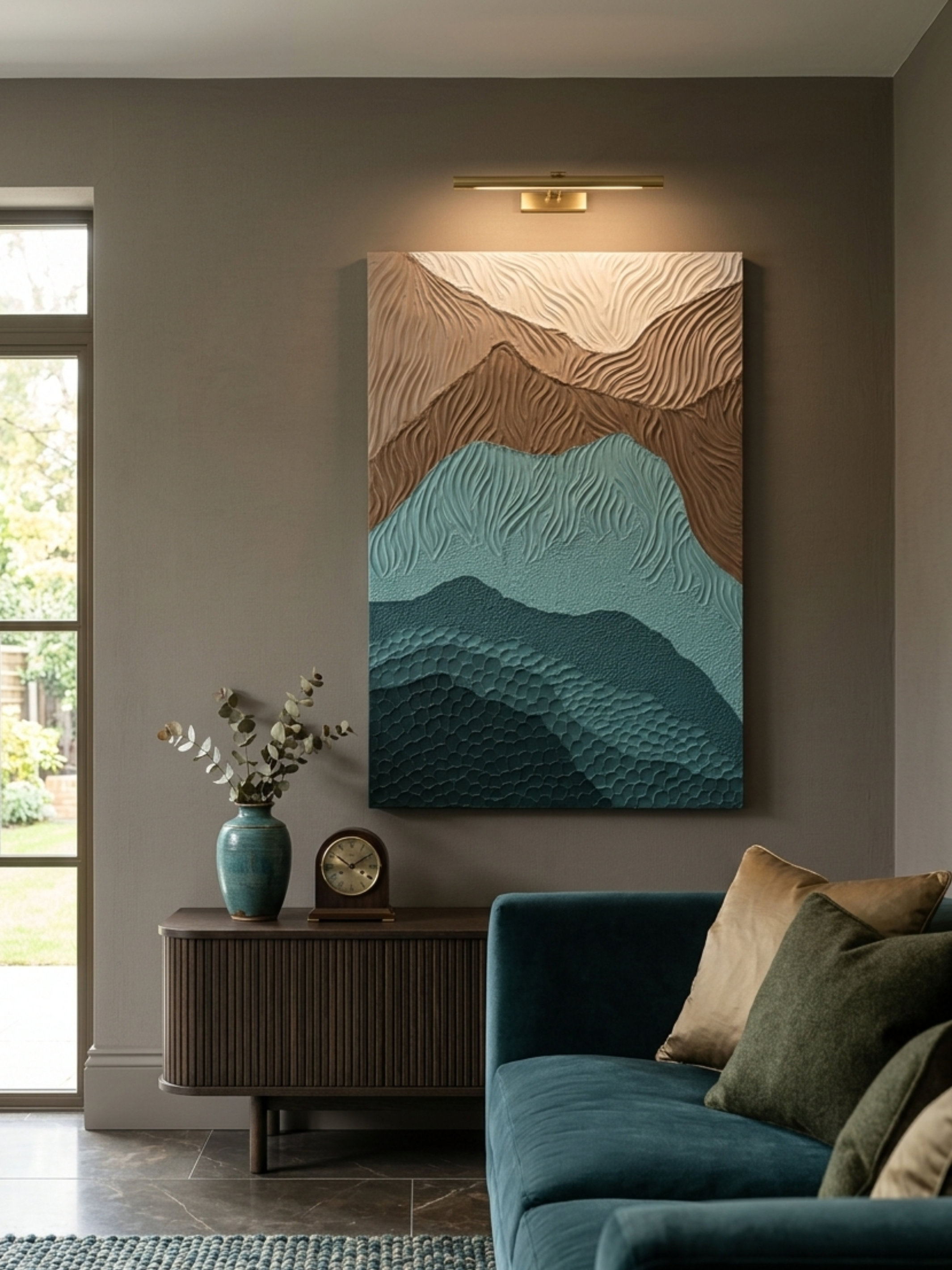 Layered Landscape Abstract Wall Art III - Product Image 