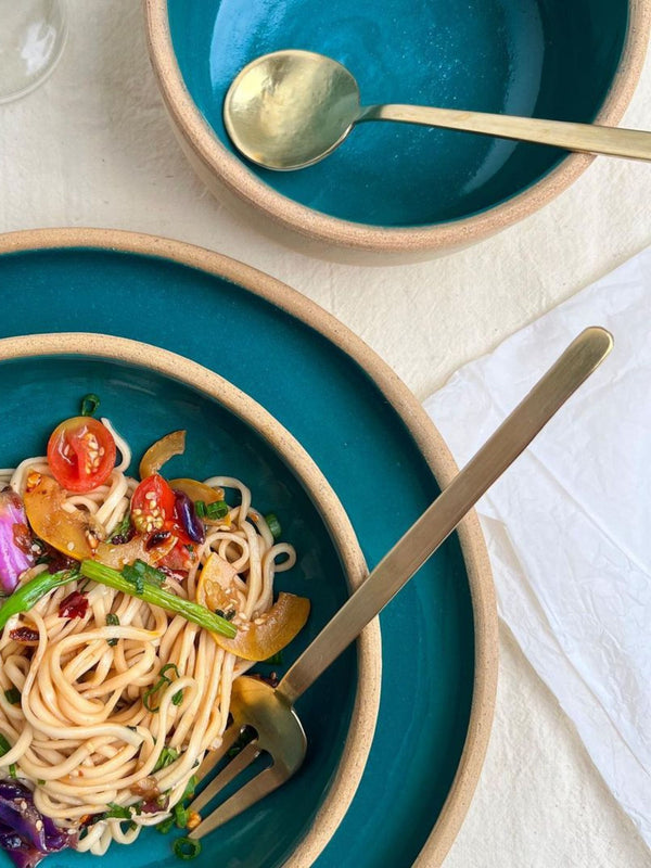 Ceramic Coupe Pasta Bowl