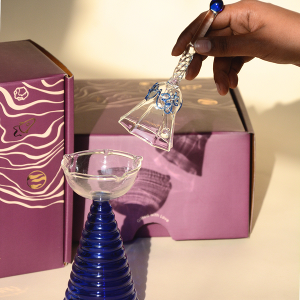 Short Gift Set - Short Diya and Ringing bell
