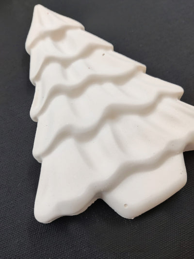 Christmas Frosted Tree Modern Home Decor Artwork