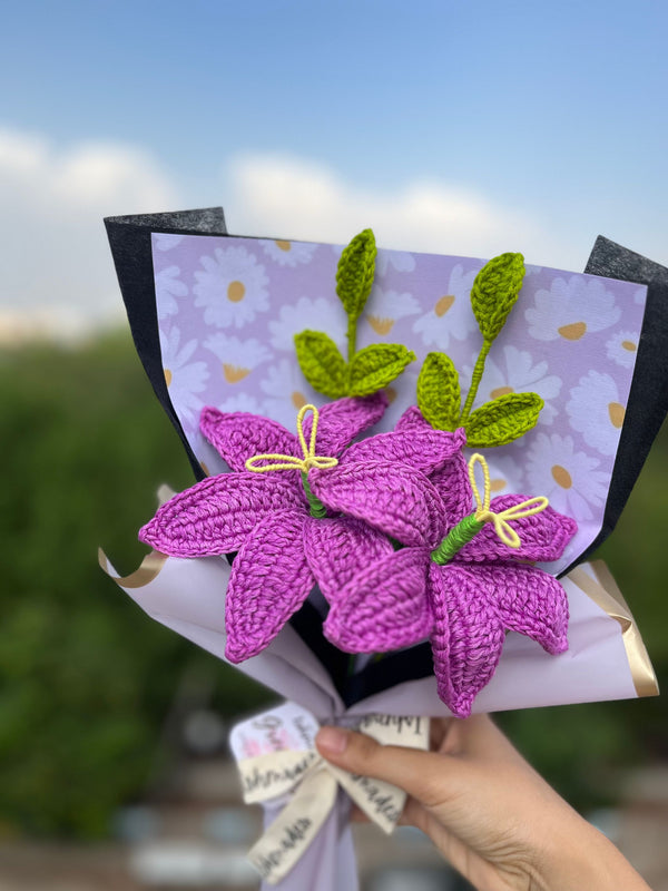Lush lilac bouquet