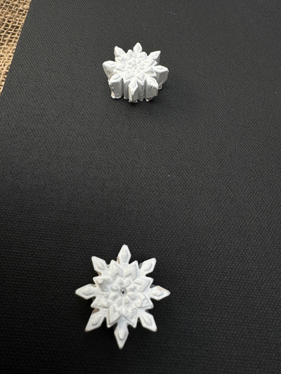 Frost Grid Modern Christmas Artwork for Wall Decoration