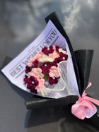 Best wishes crochet bouquet