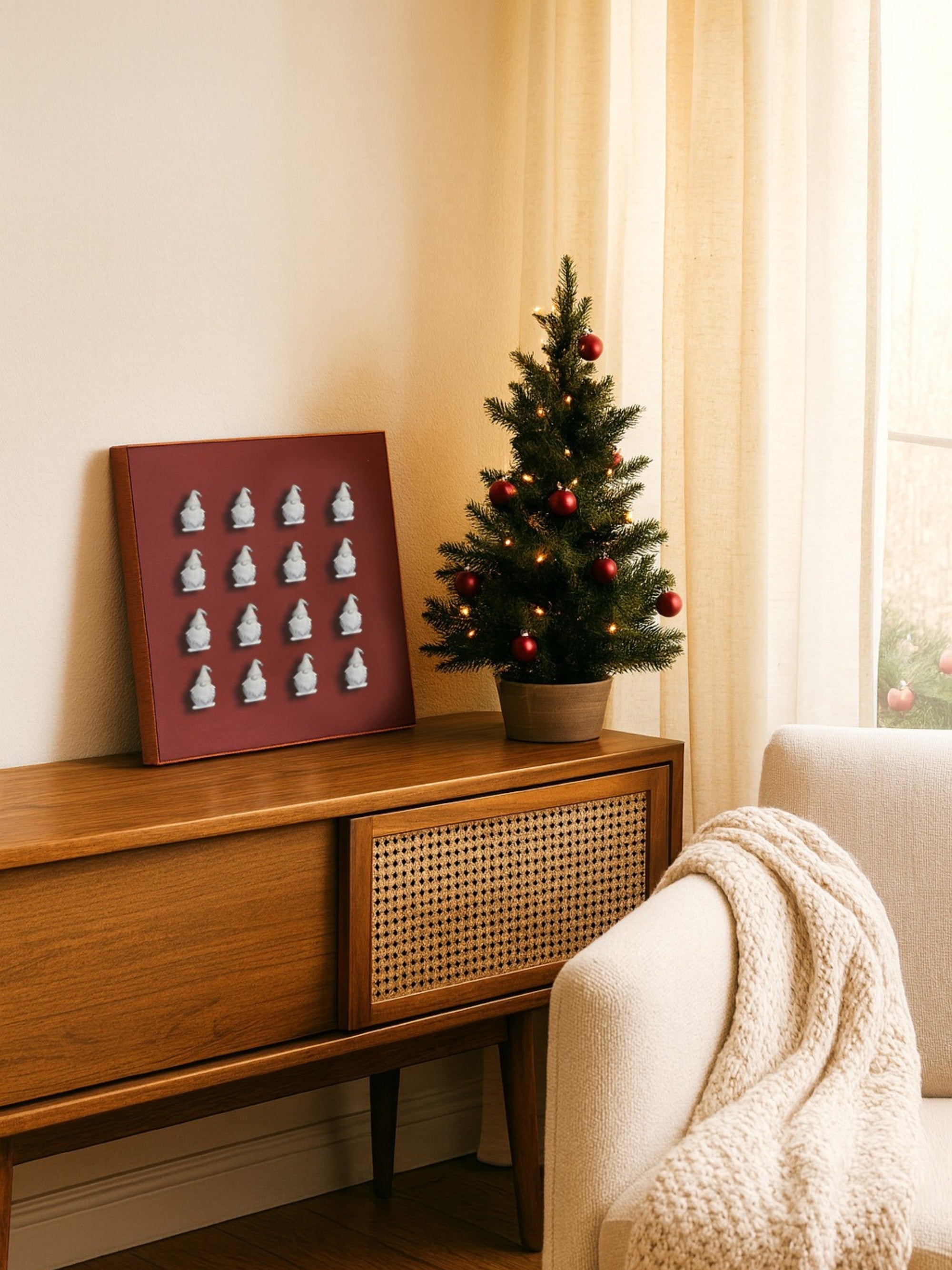 Claus Collective Modern Christmas Art