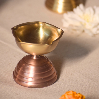 Muun Brass & Copper Diya