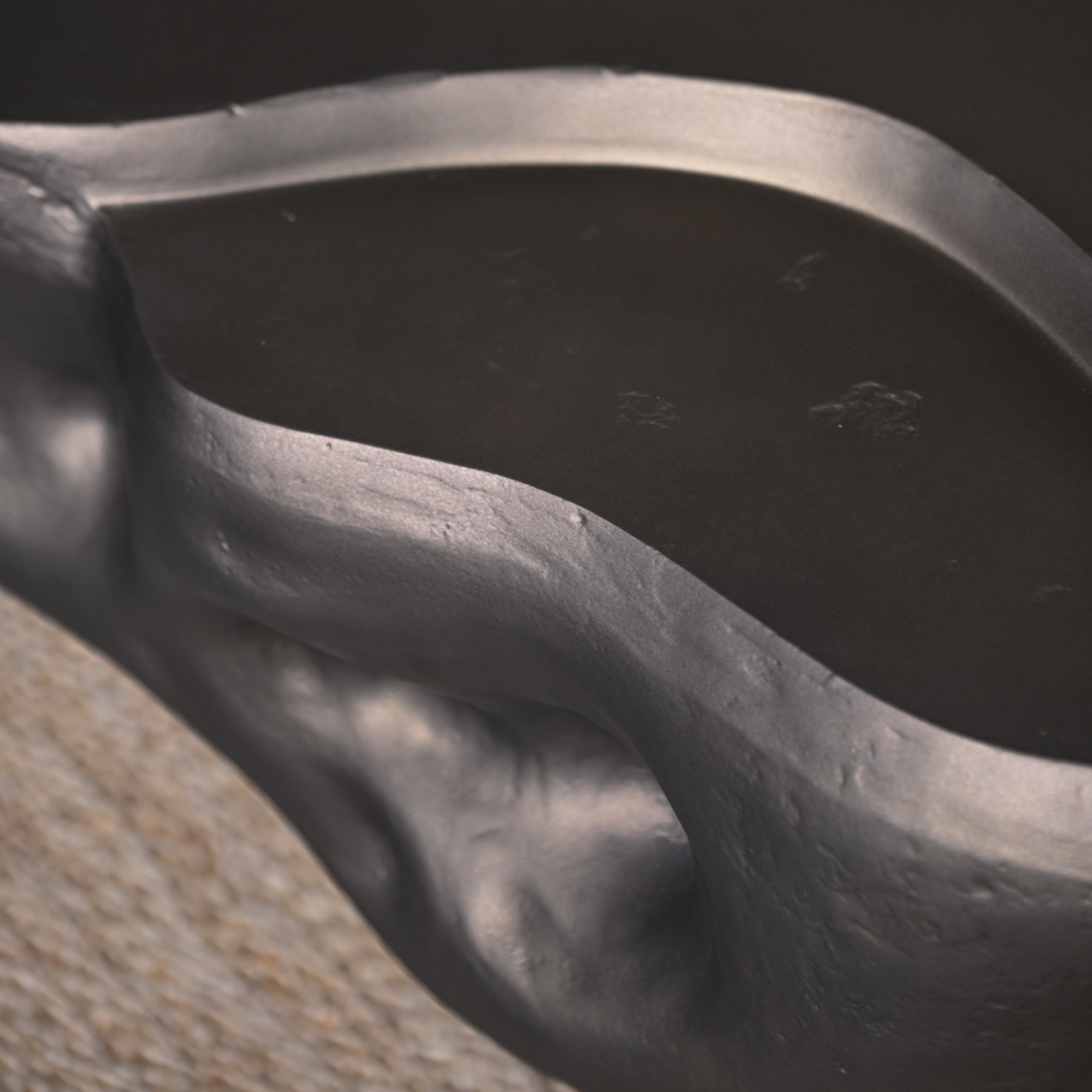 Bronze Gold Yama Organic Table