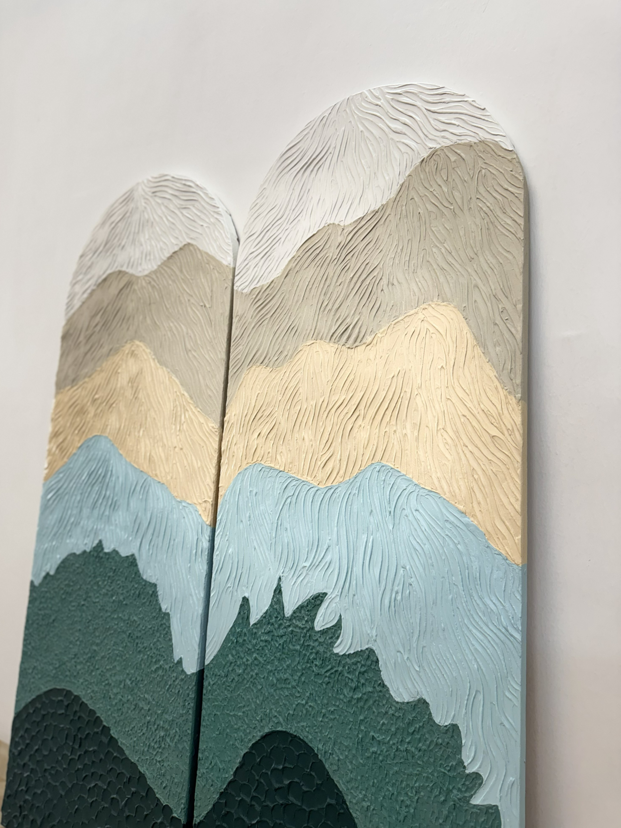 Layered Landscape IV Abstract Wall Art
