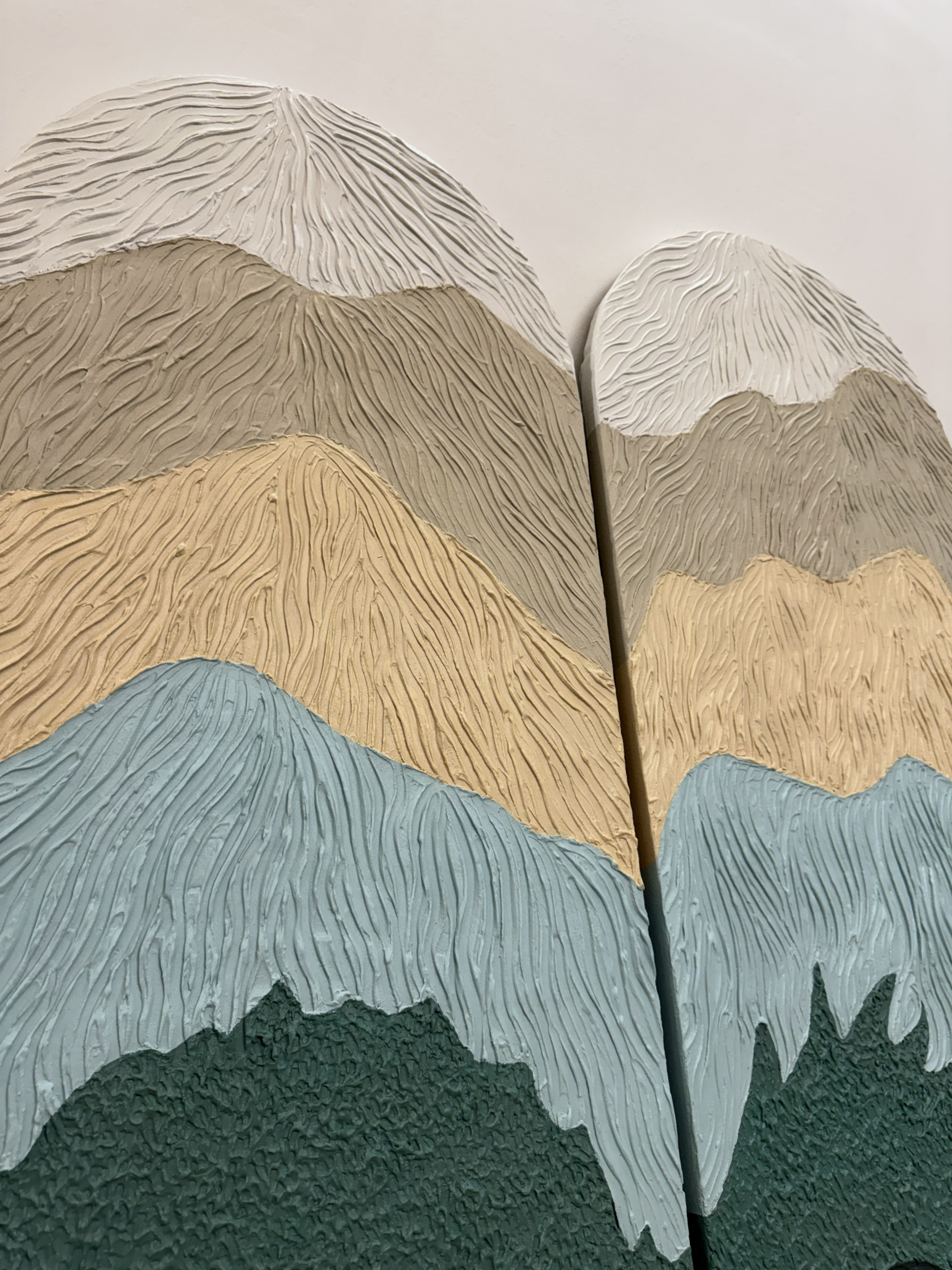 Layered Landscape IV Abstract Wall Art