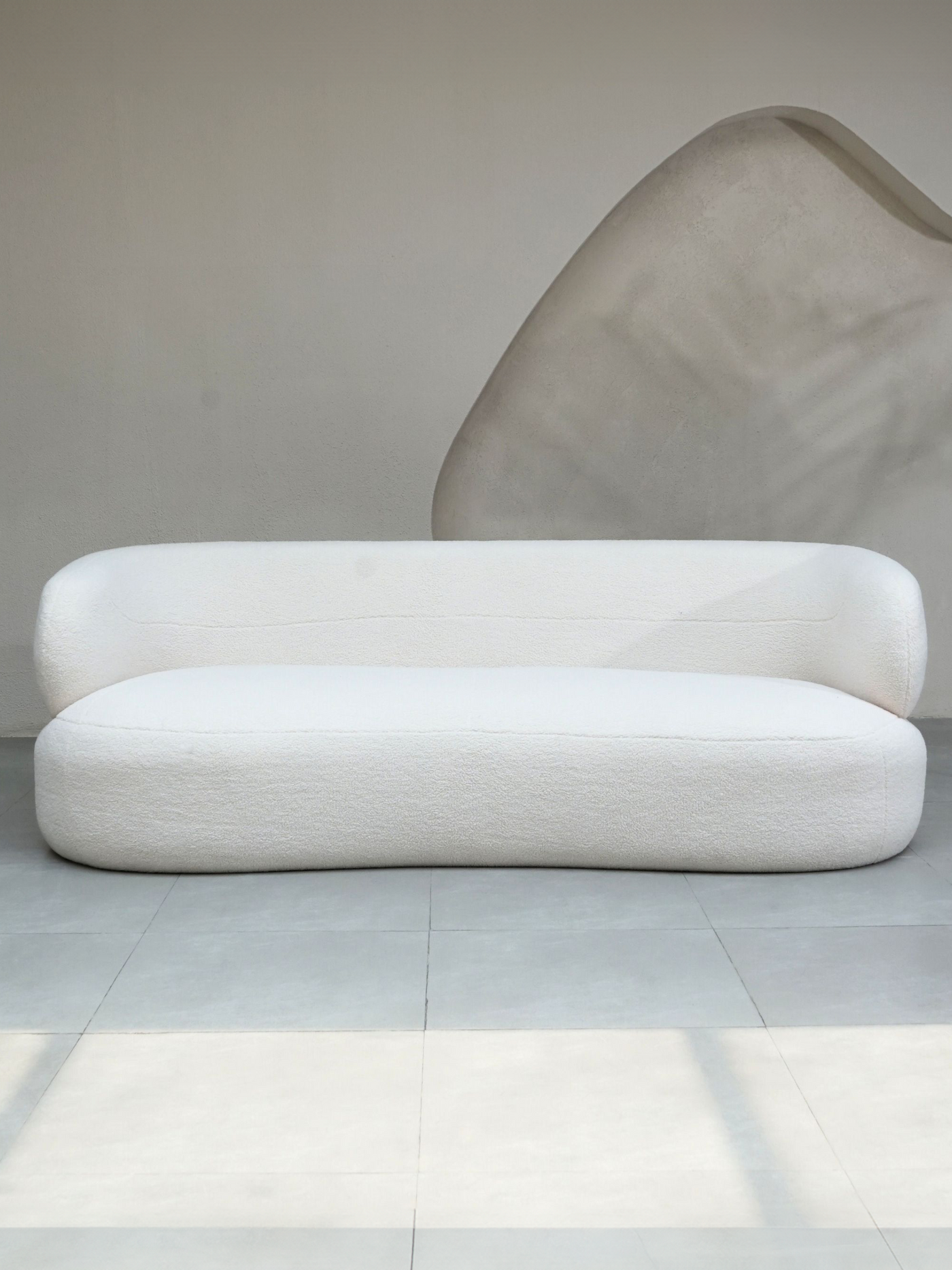 Three Seater Sofa - Faye Boucle