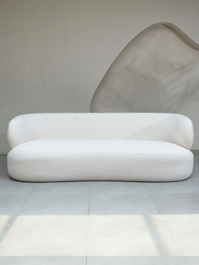 Three Seater Sofa - Faye Boucle