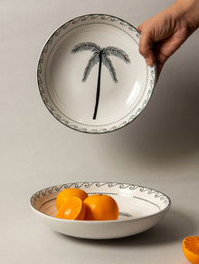 Multipurpose Ceramic Bowl - Palm