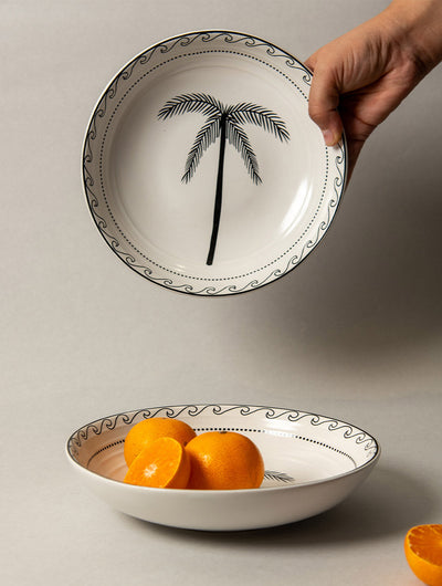 Multipurpose Ceramic Bowl - Palm