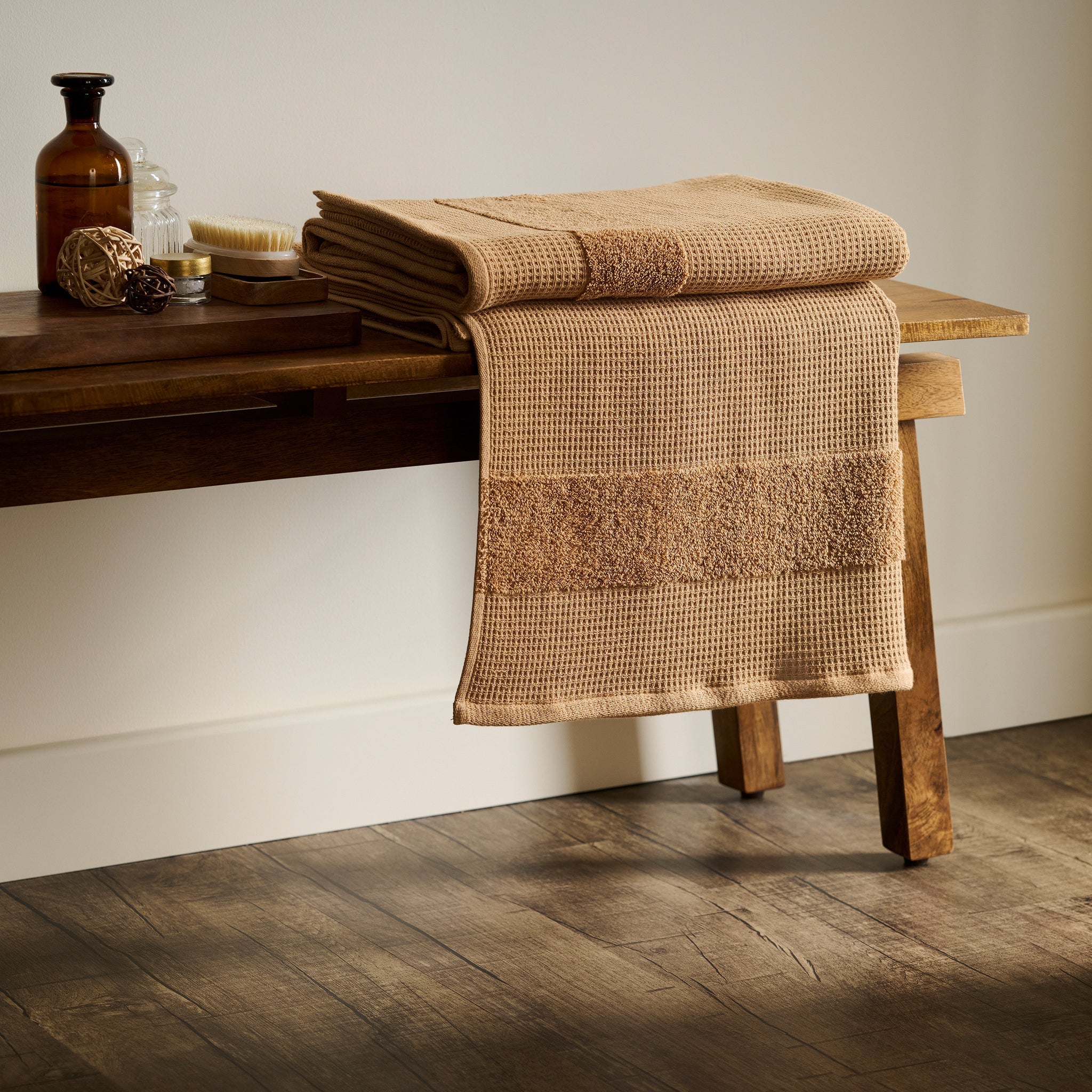 Pocket Square | Cotton | Waffle Terry | Bath Towel