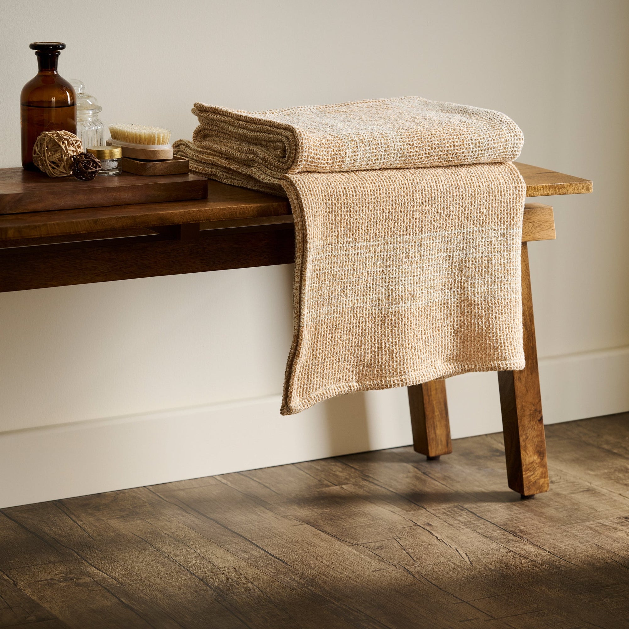Aura | Cotton | Waffle Space Dyed | Bath Towel