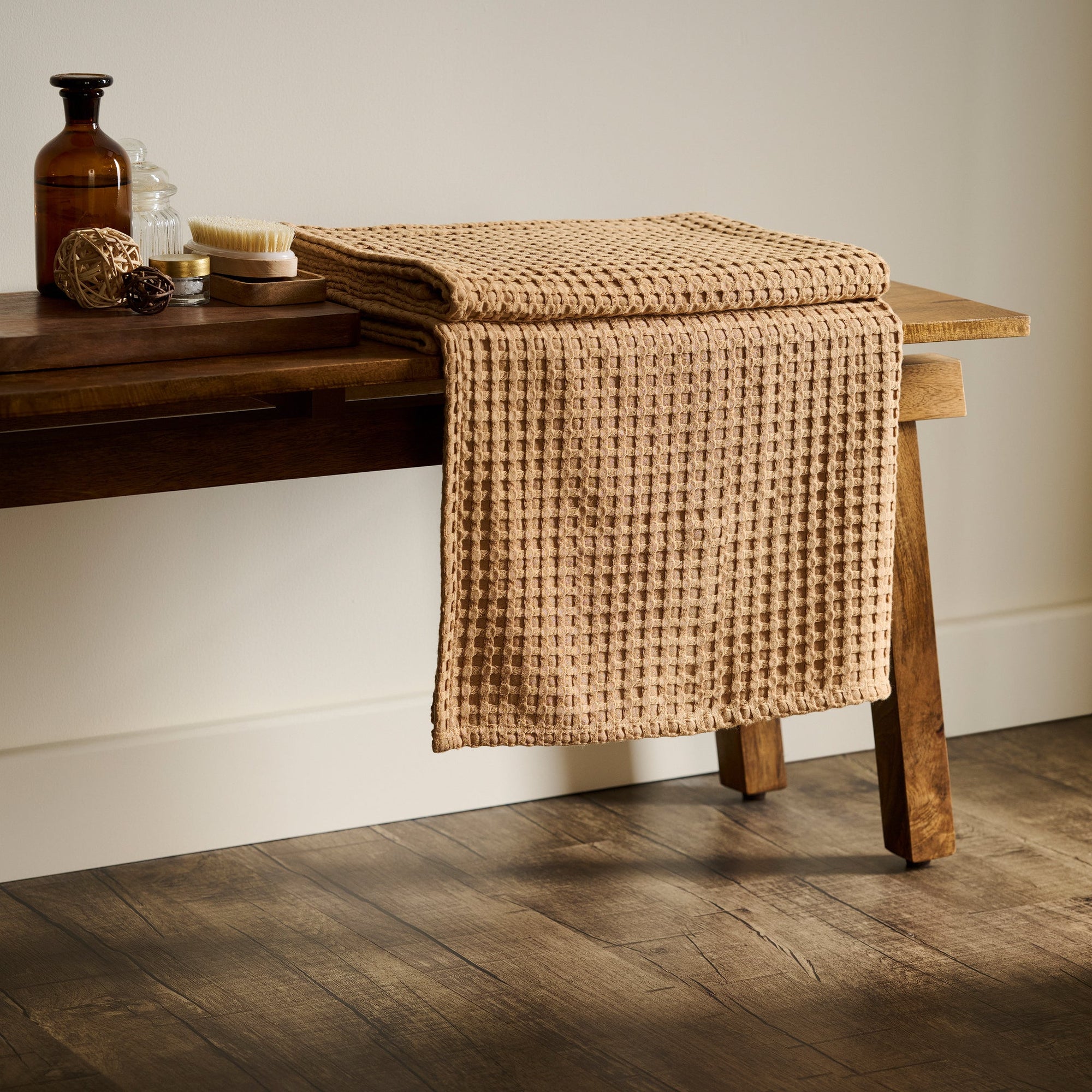 Mosaic | Cotton Bamboo | Waffle | Bath Towel
