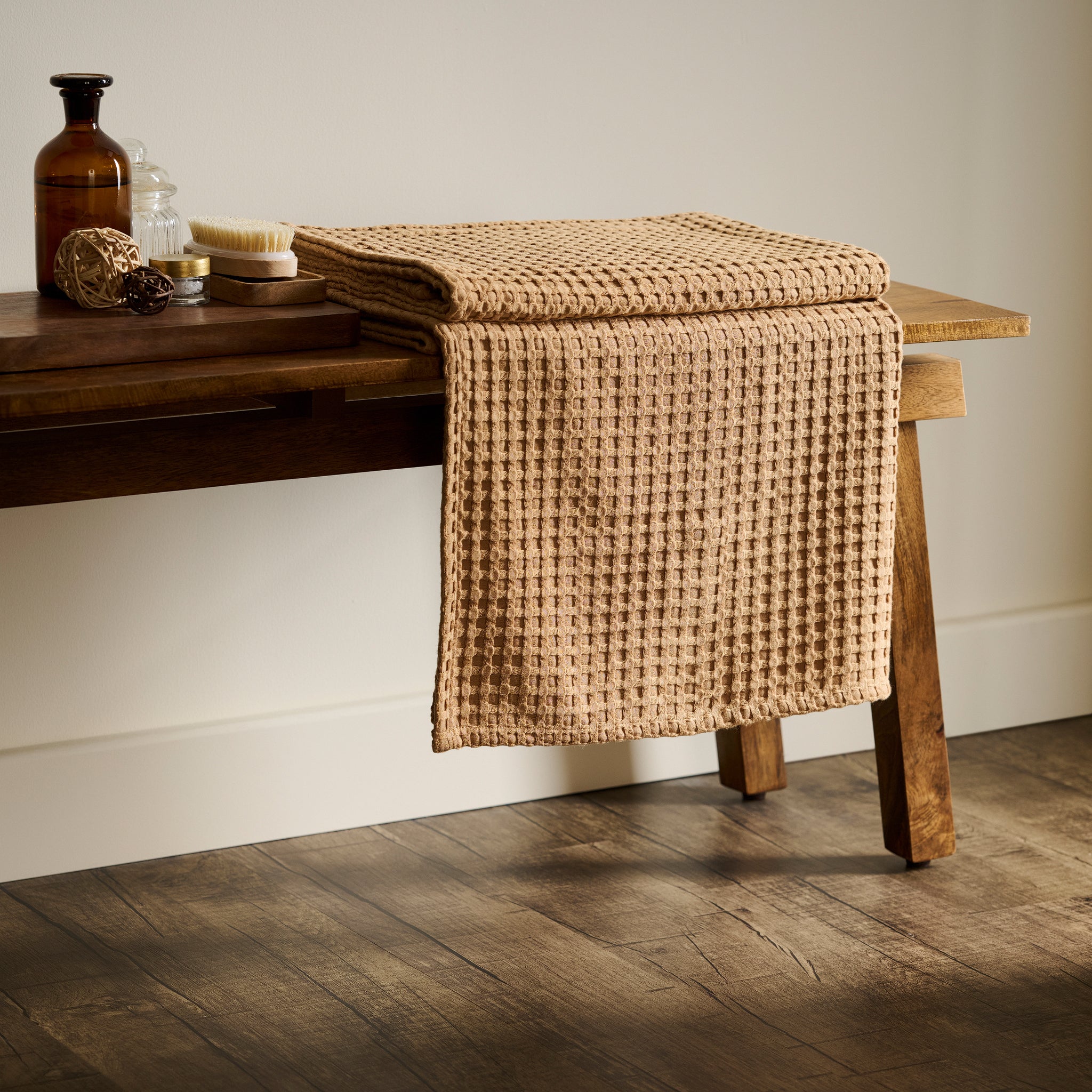 Mosaic | Cotton Bamboo | Waffle | Bath Towel
