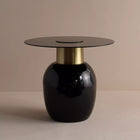 Black Enamel Table