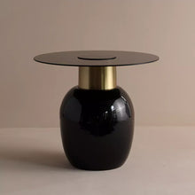 Black Enamel Table