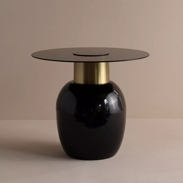 Black Enamel Table