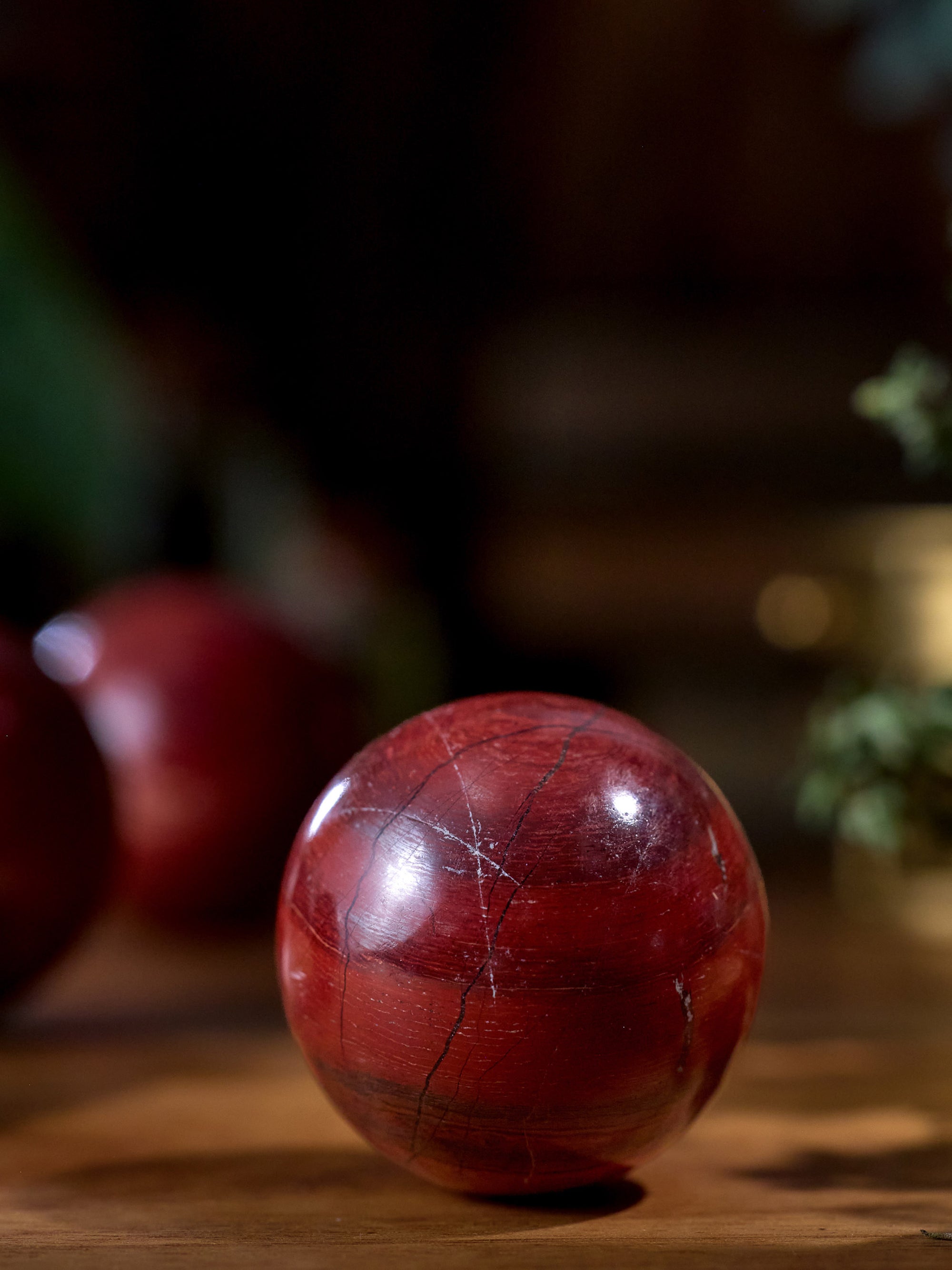 Semi-precious Gemstone - Red Jasper Sphere
