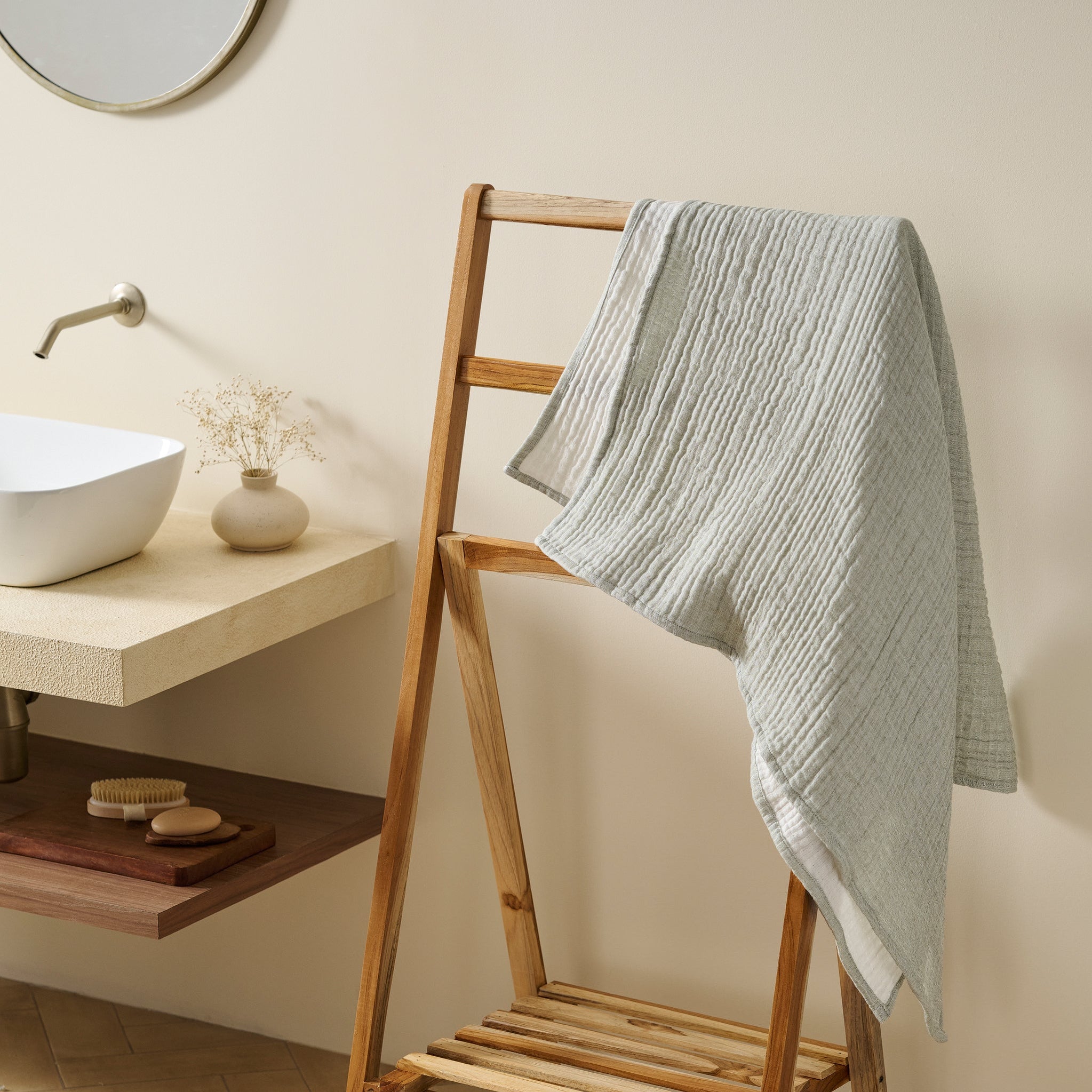 Opal | Cotton | Gauze | Bath Set