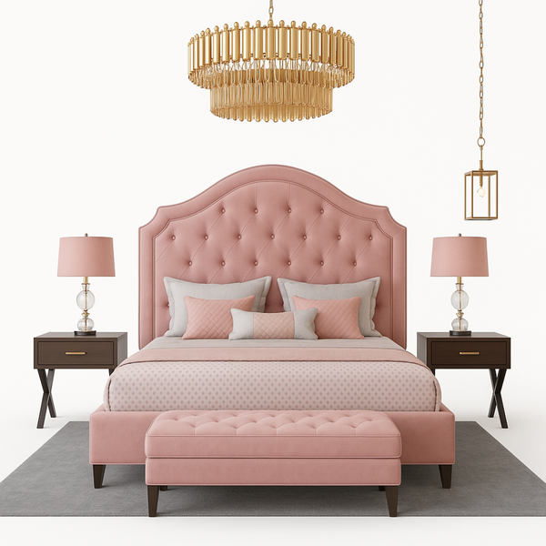 Sabrina Velvet Bed