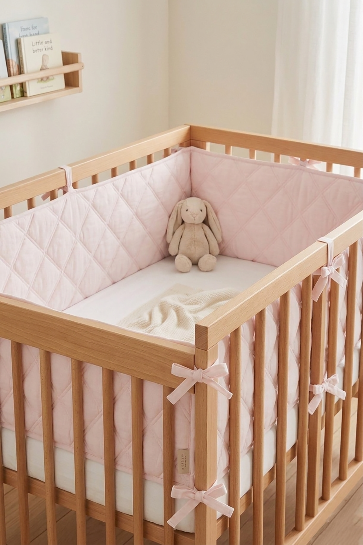 Organic cotton Cot Bumper