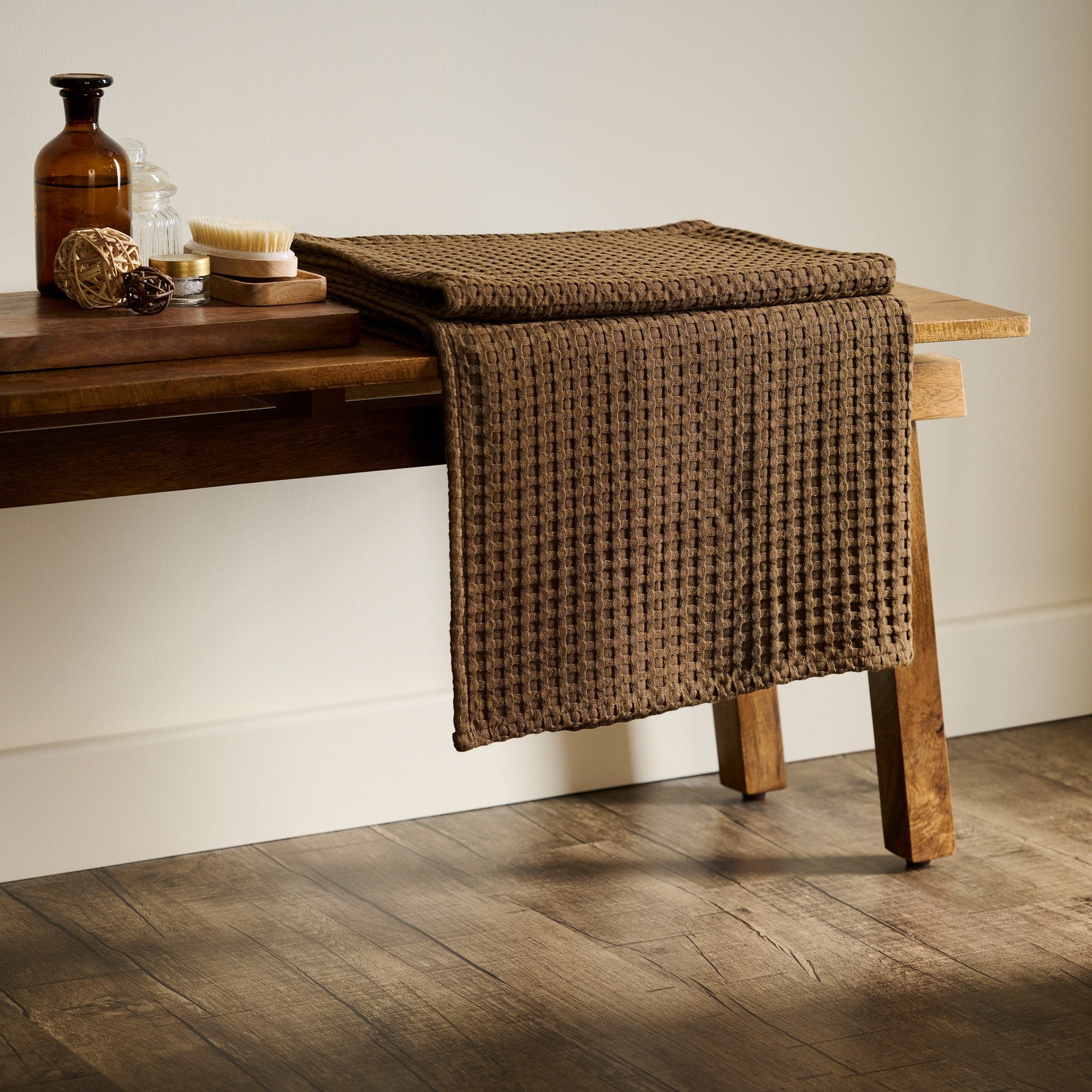 Mosaic | Cotton Bamboo | Waffle | Bath Towel