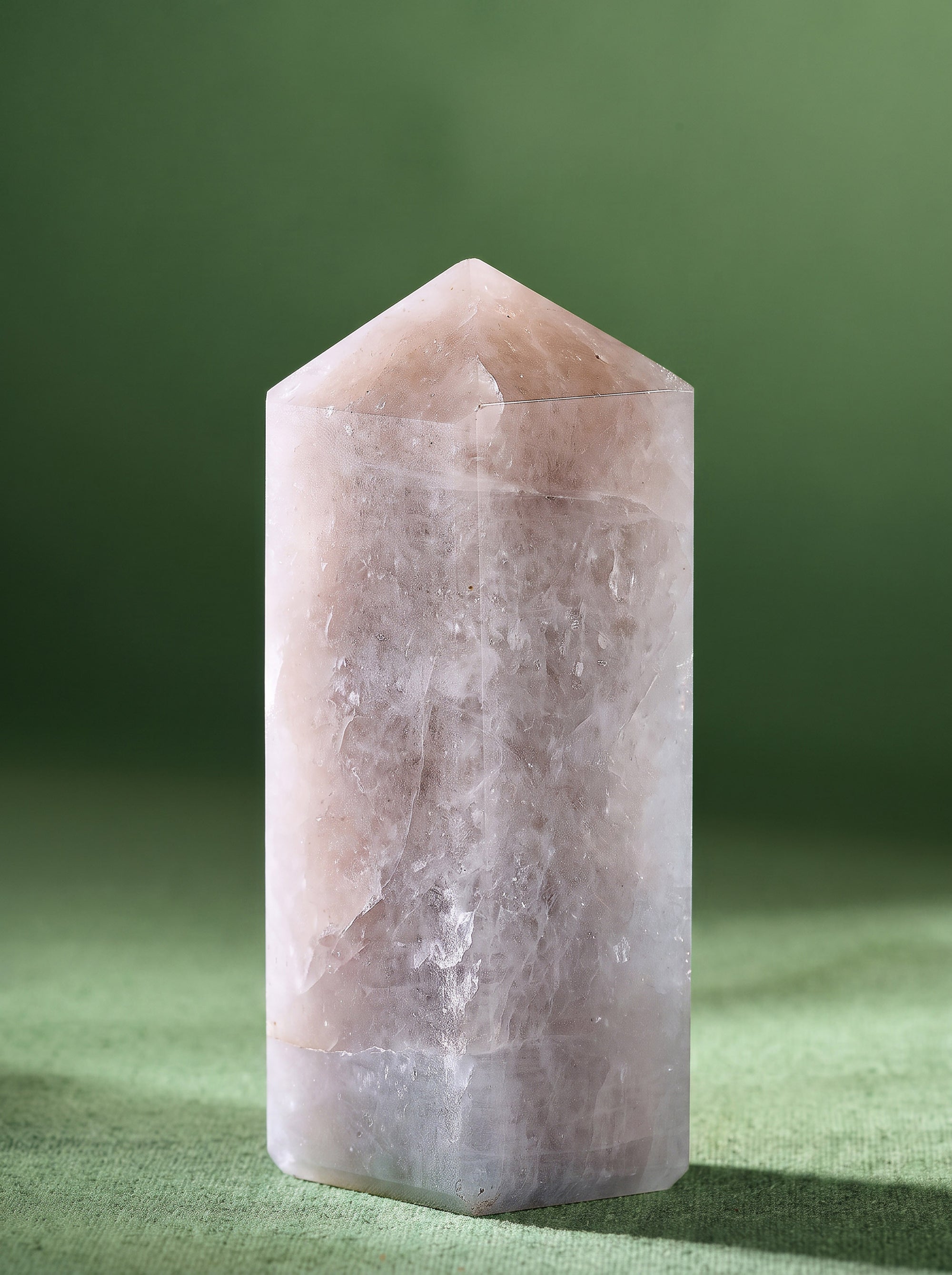 Semi-precious Stone - Smoky Quartz Tower