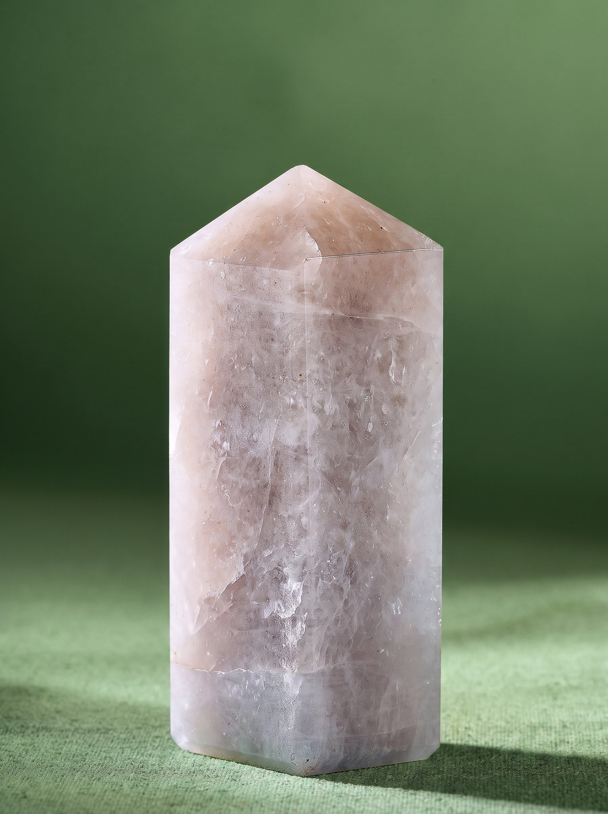 Semi-precious Stone - Smoky Quartz Tower