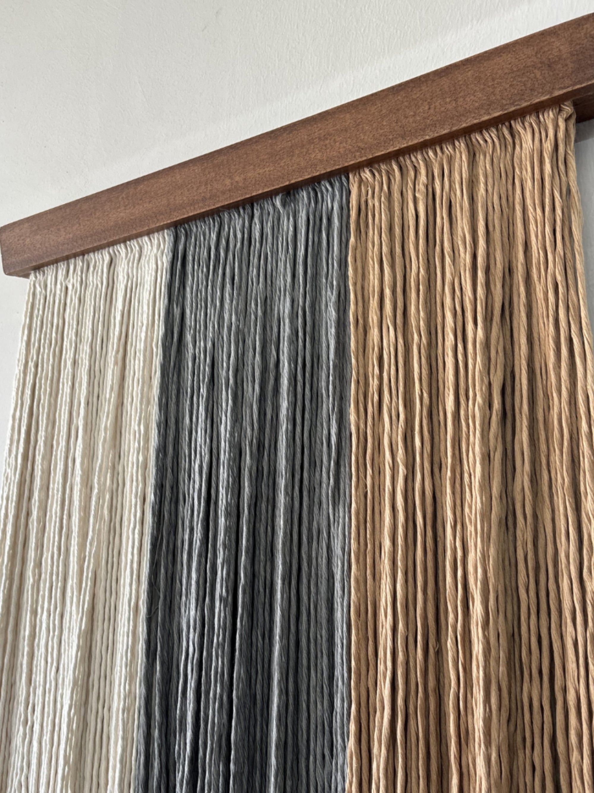 Gravity in Threads III Macrame Art for Modern Interiors