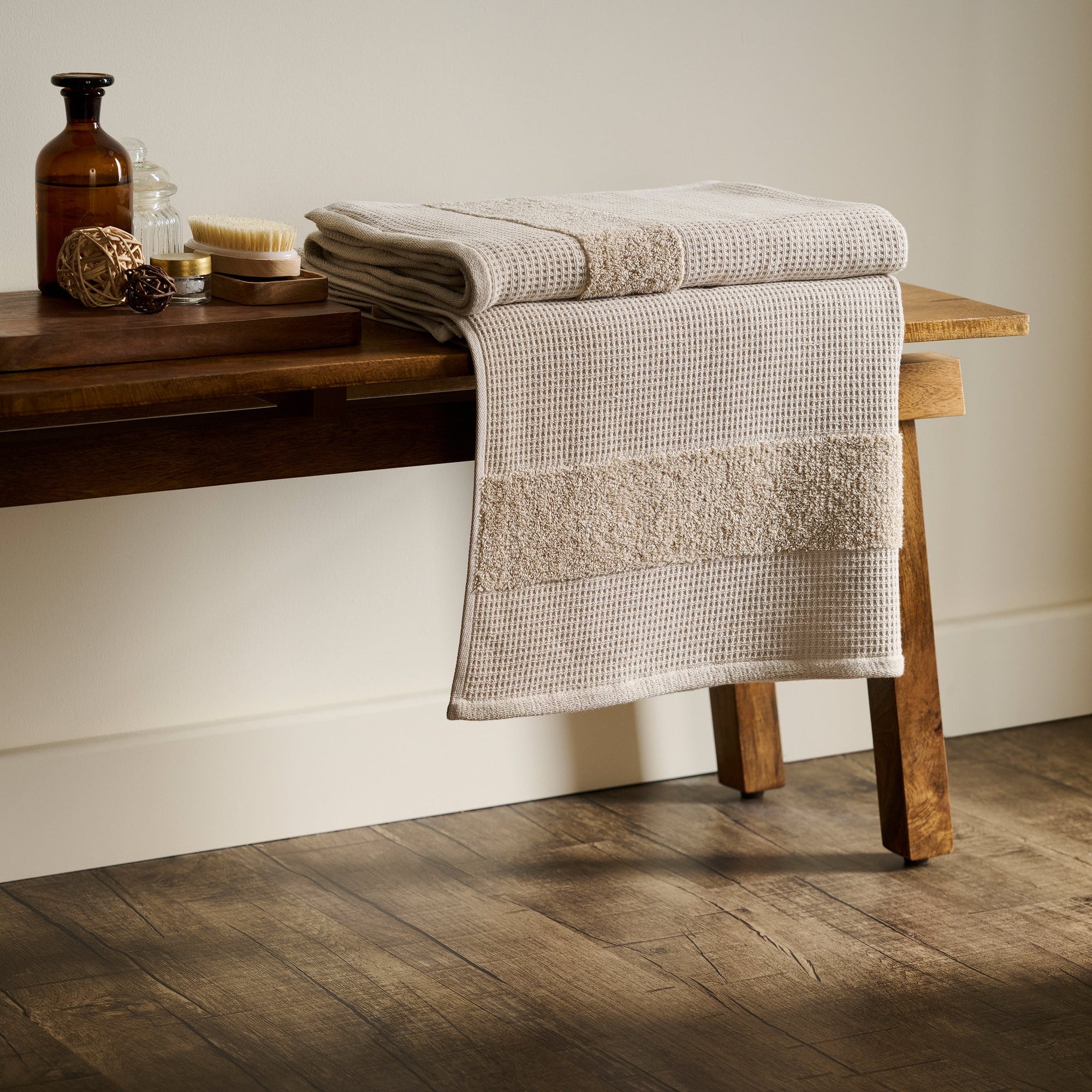 Pocket Square | Cotton | Waffle Terry | Bath Towel