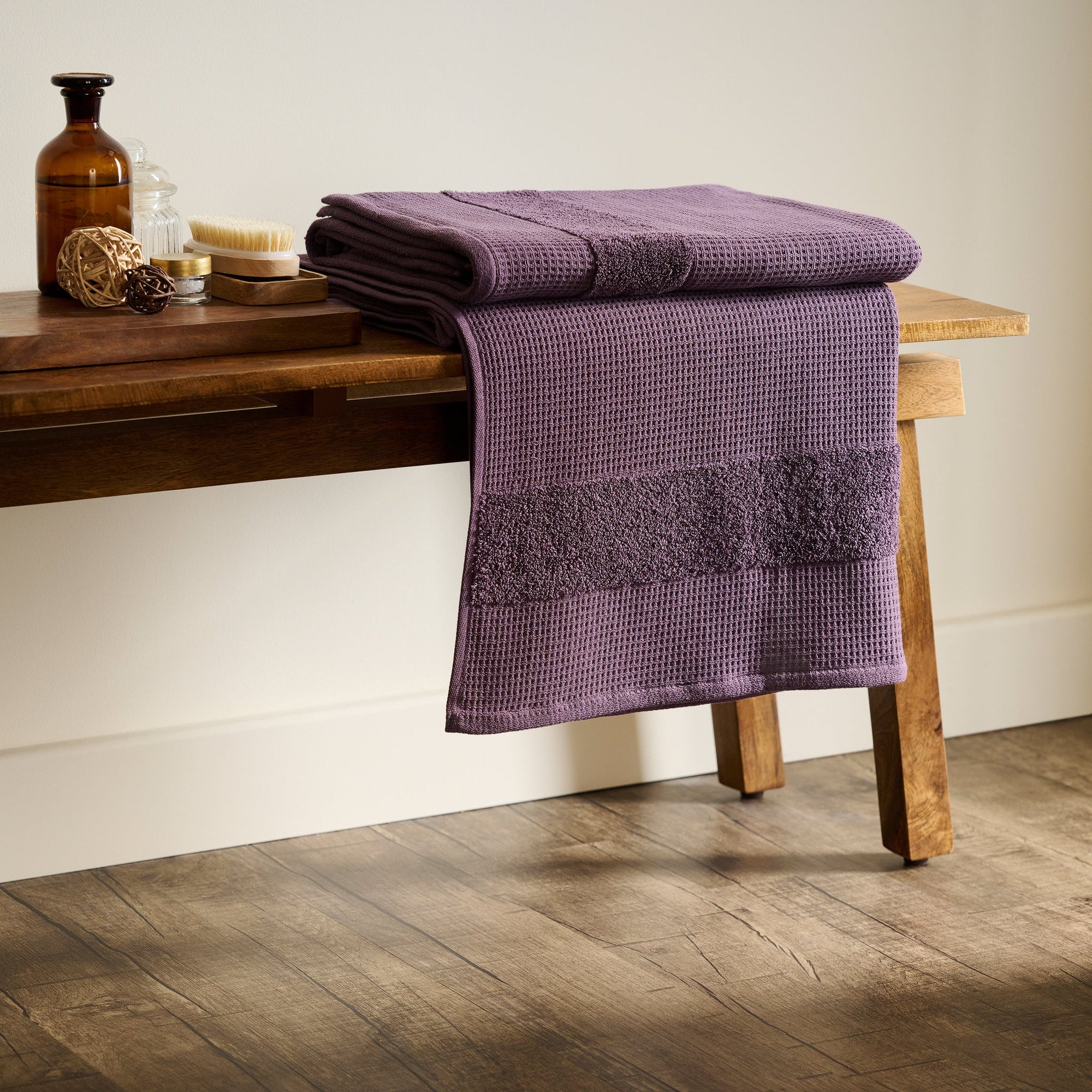 Pocket Square | Cotton | Waffle Terry | Bath Towel
