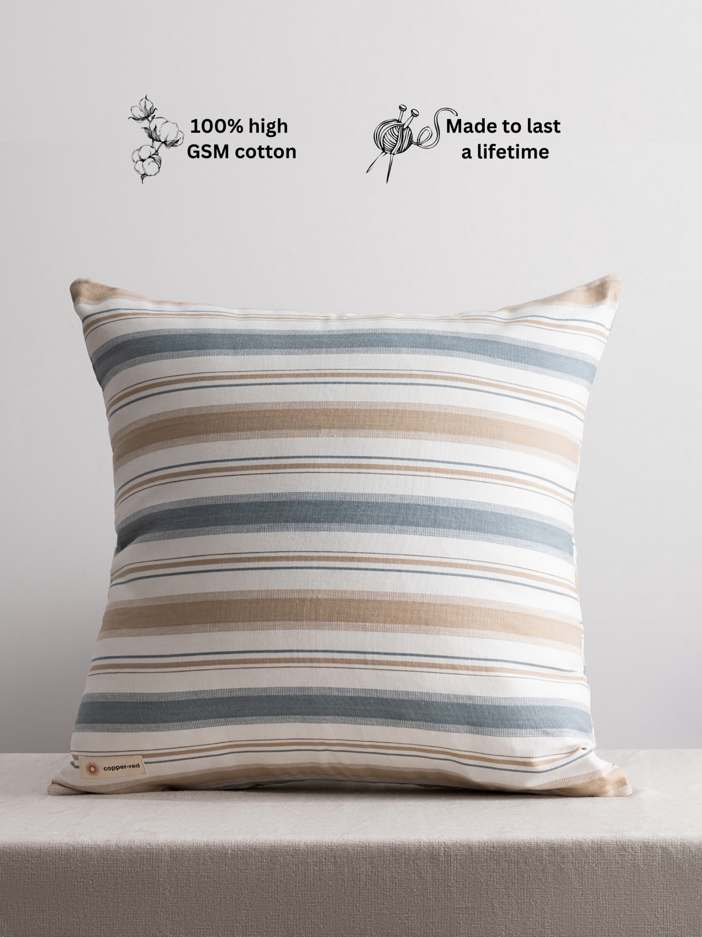 Throw Pillow Cover - Montauk