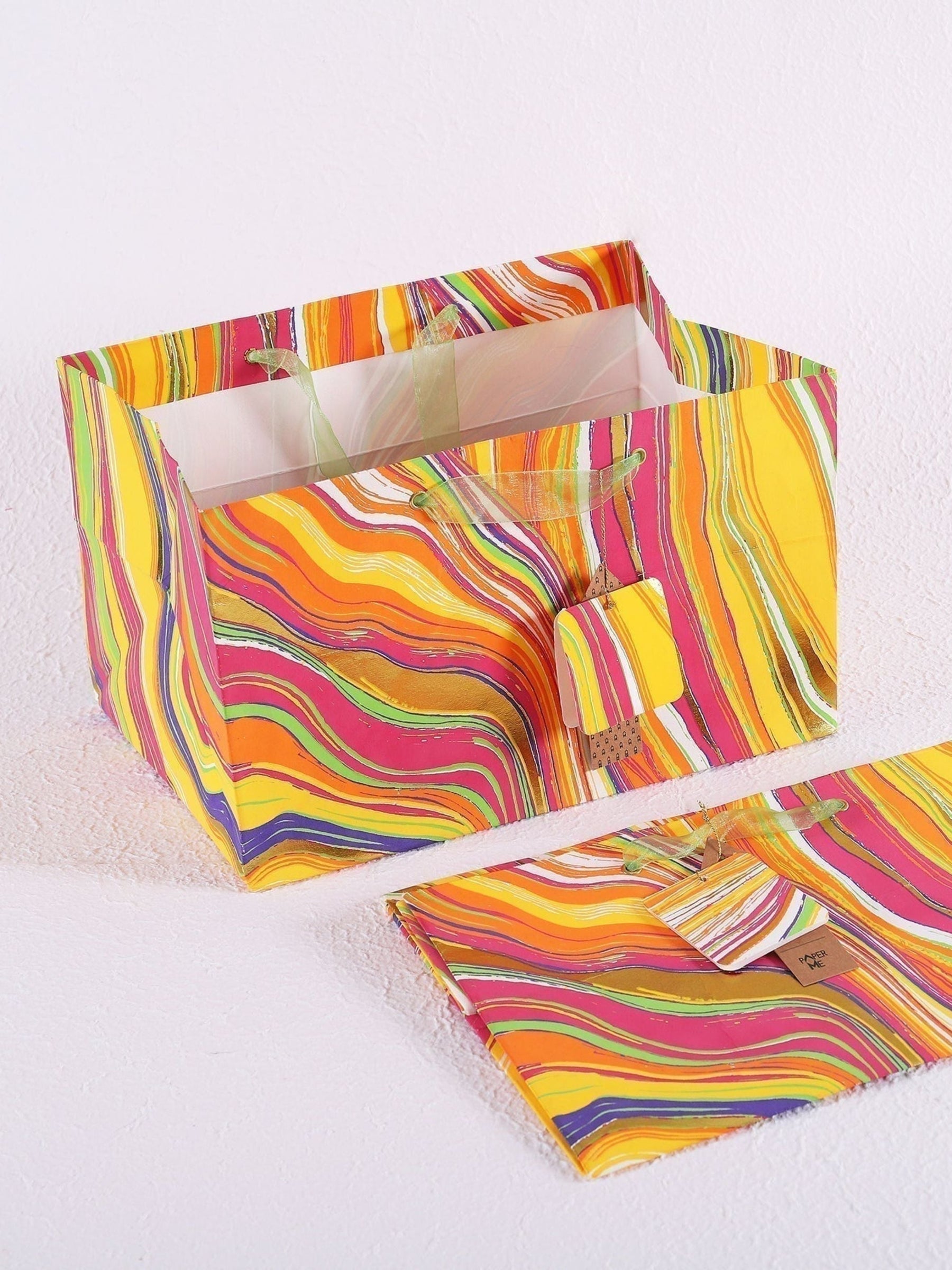 Leheriya Small Broad Base Bag