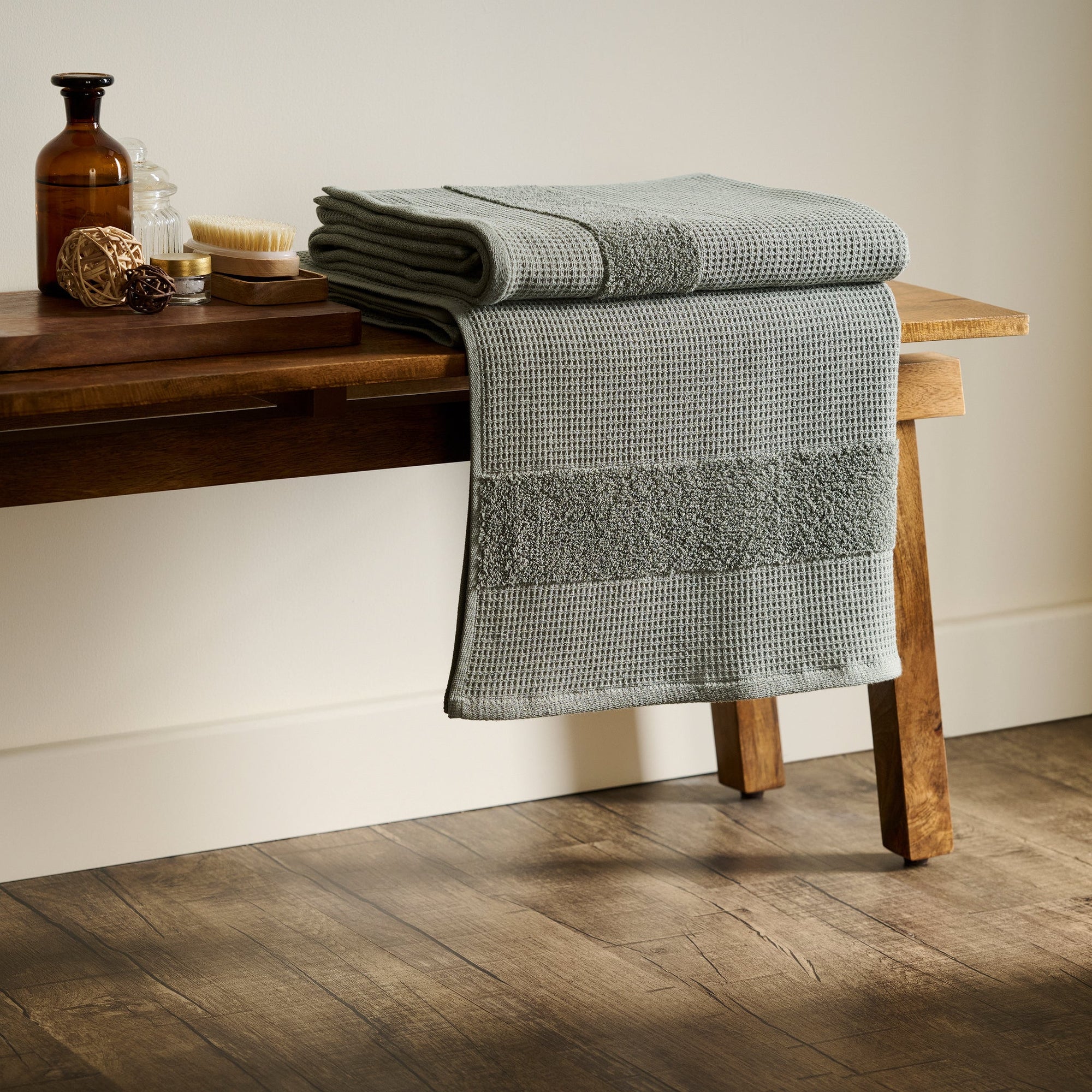 Pocket Square | Cotton | Waffle Terry | Bath Towel