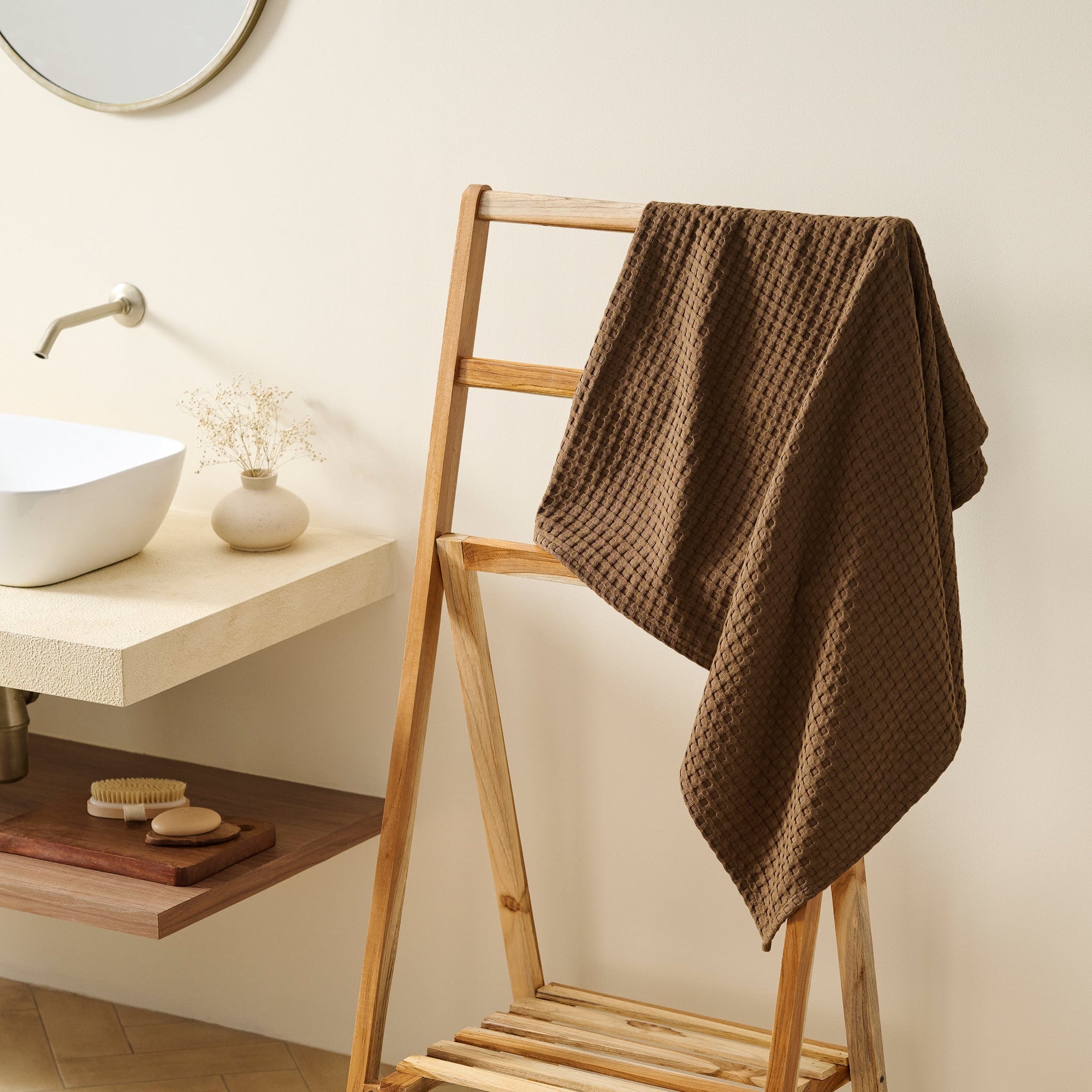 Mosaic | Cotton Bamboo | Waffle | Bath Set