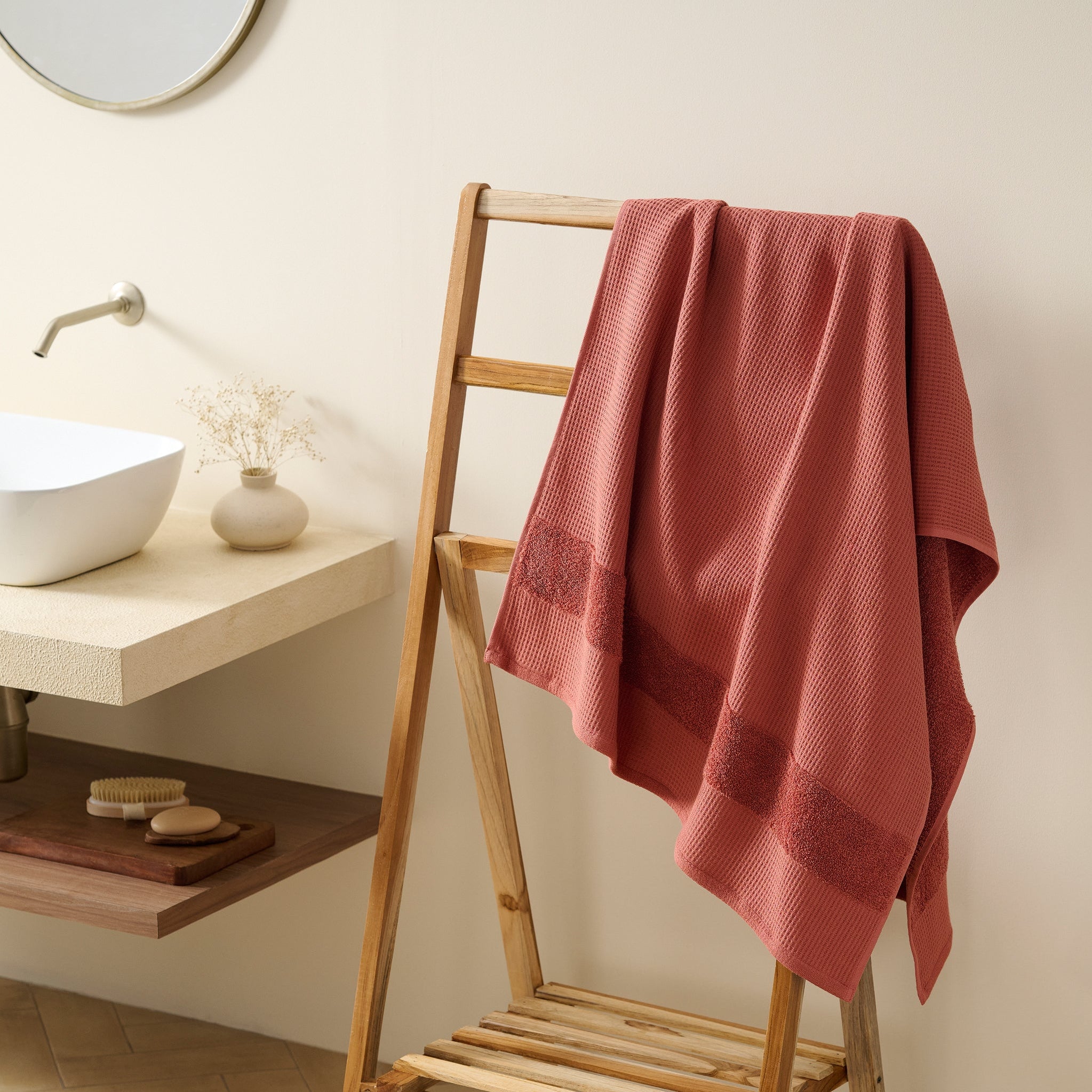Pocket Square | Cotton | Waffle Terry | Bath Set