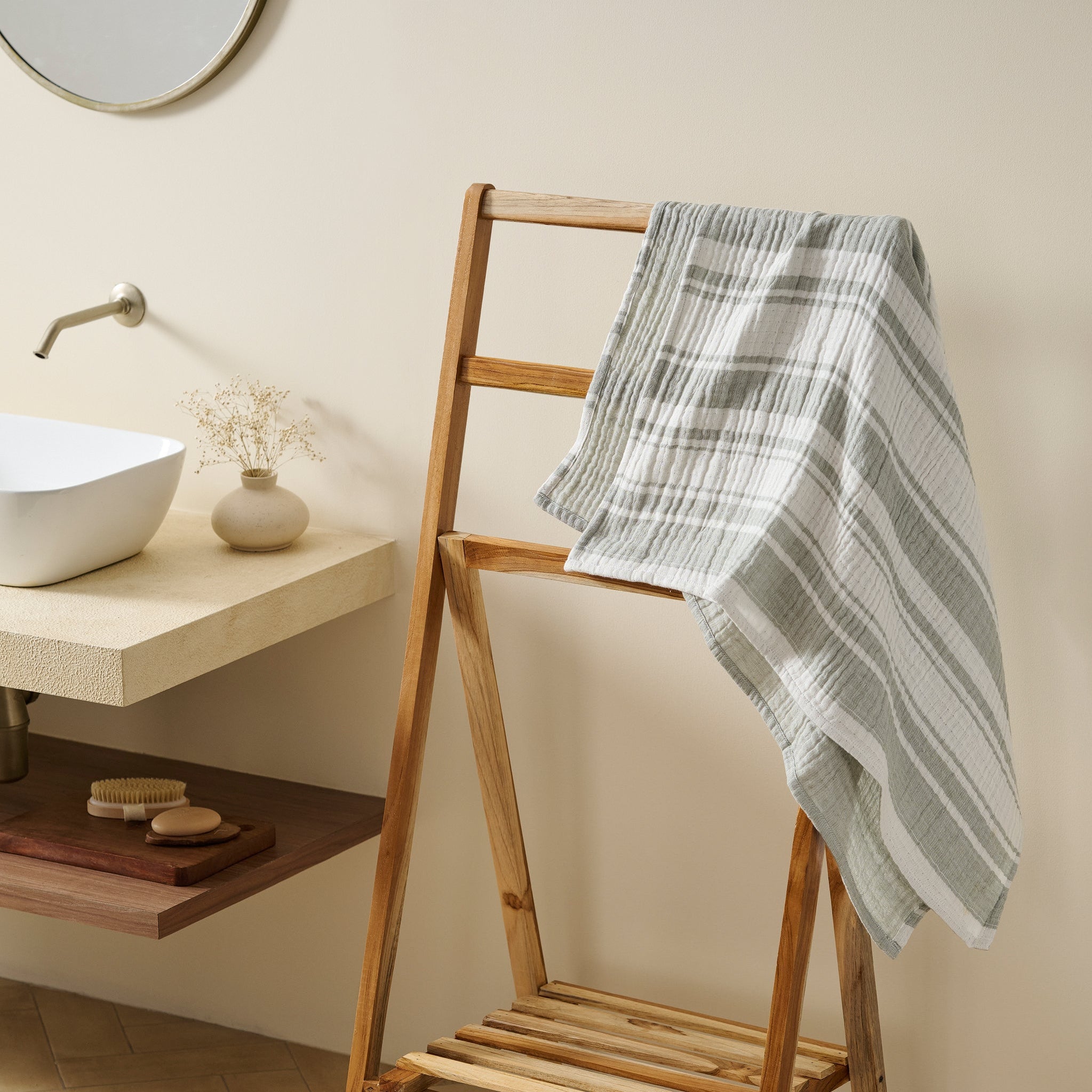 Trace | Cotton | Gauze | Bath Set