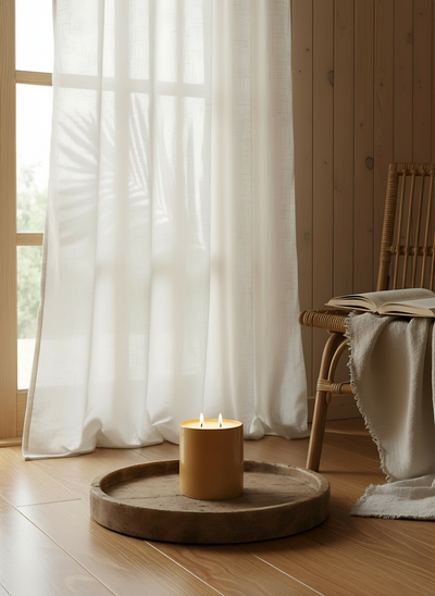 Dune Ceramic Candle Medium