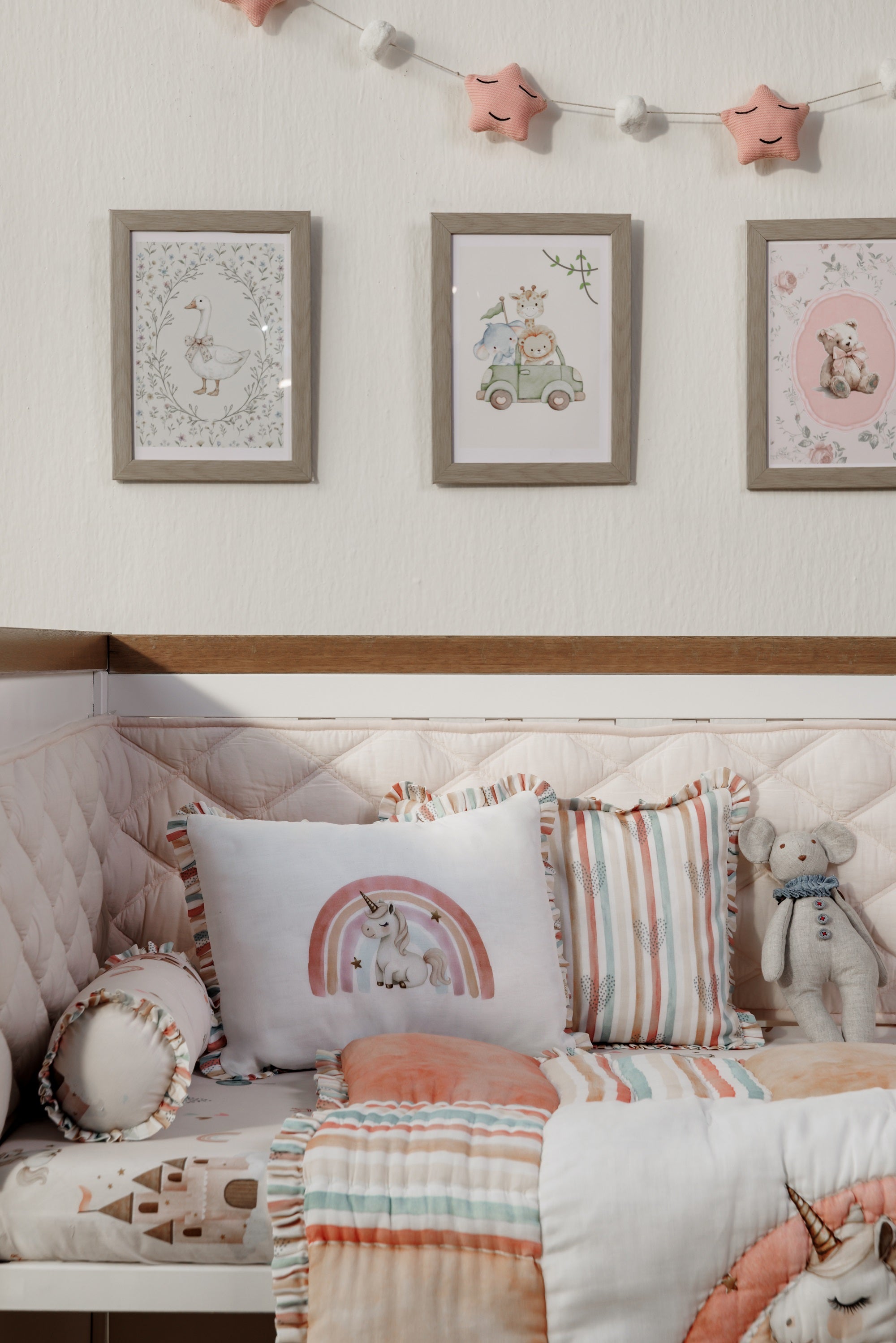 Cosmic Candy Organic Cotton Baby Pillow