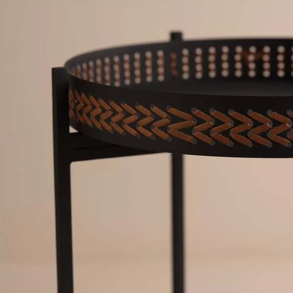 Weave Black Table