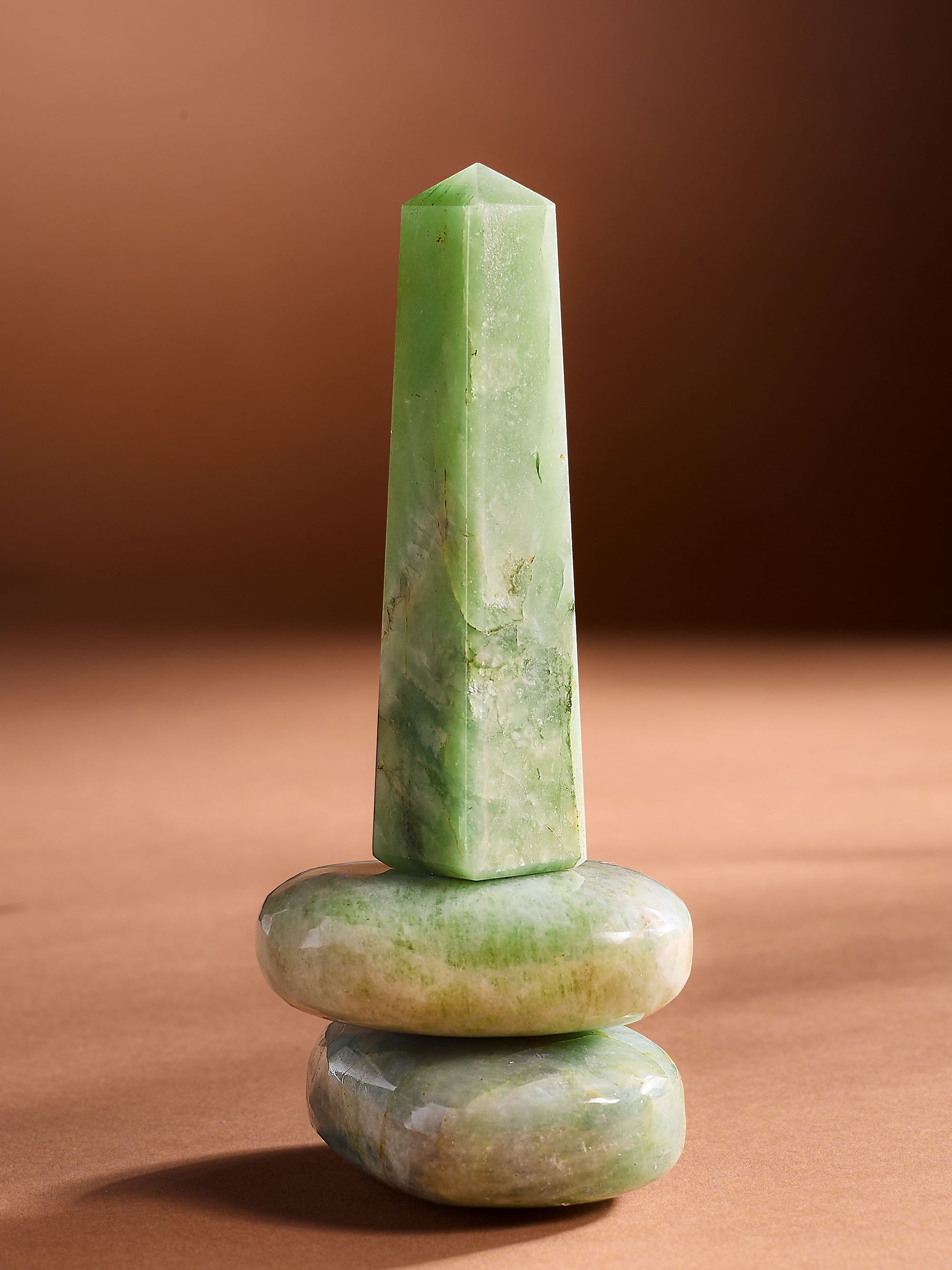 Semi-precious Gemstone - Aquamarine Tower