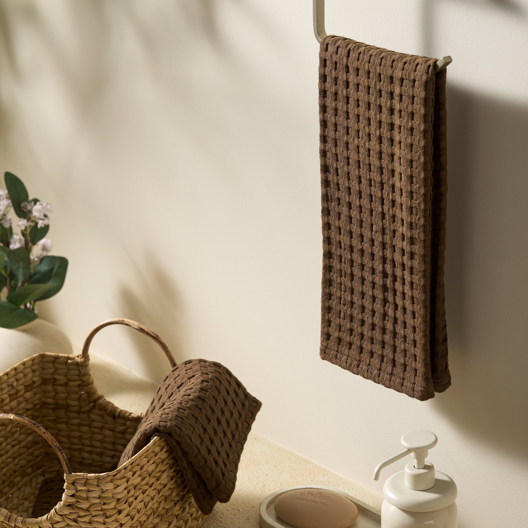 Mosaic | Cotton Bamboo | Waffle | Hand Towel