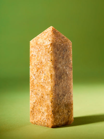 Semi-precious Gemstone - Gold Quartz Tower